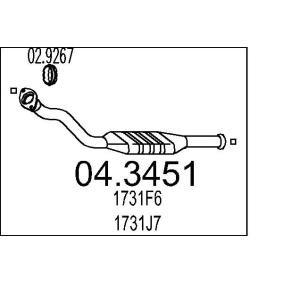 Osta Katalysaattori MTS:llä 04.3451 edullisesti hintaan 347,90 €