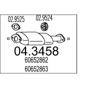 Katalysator 04.3458 von MTS günstig für 245,70 € online kaufen