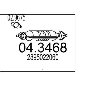 Katalysator 04.3468 von MTS günstig für 286,97 € online kaufen