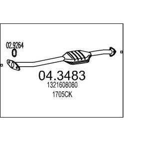 Osta Katalysaattori MTS:llä 04.3483 edullisesti hintaan 343,78 €