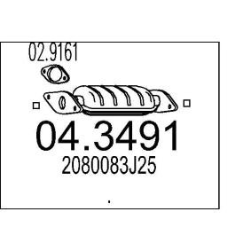 Katalysator 04.3491 von MTS günstig für 258,66 € online kaufen