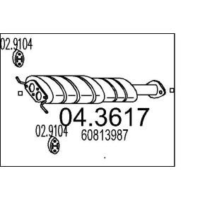 Katalysator 04.3617 von MTS günstig für 868,94 € online kaufen