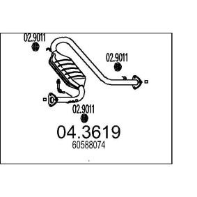 Katalysator 04.3619 von MTS günstig für 868,94 € online kaufen