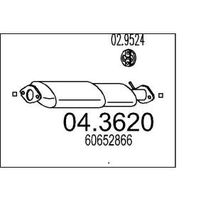 Katalysator 04.3620 von MTS günstig für 385,00 € online kaufen