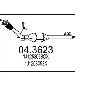 Katalysator 04.3623 von MTS günstig für 321,03 € online kaufen