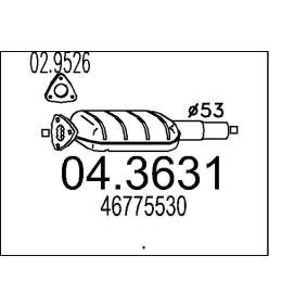 Osta Katalysaattori MTS:llä 04.3631 edullisesti hintaan 324,89 €