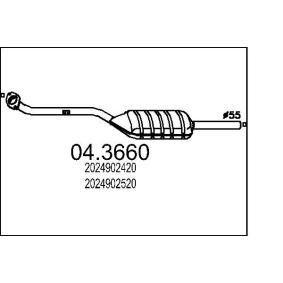 Katalysator 04.3660 von MTS günstig für 259,50 € online kaufen