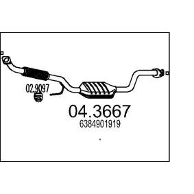 Katalysator 04.3667 von MTS günstig für 413,05 € online kaufen
