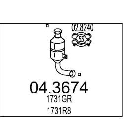 Katalysator 04.3674 von MTS günstig für 269,64 € online kaufen