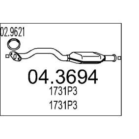 Katalysator 04.3694 von MTS günstig für 376,01 € online kaufen