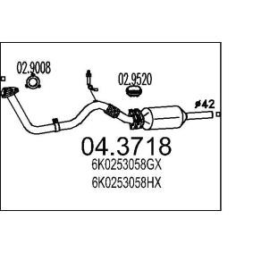 Katalysator 04.3718 von MTS günstig für 280,56 € online kaufen