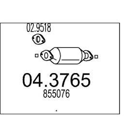 Katalysator für OPEL von MTS