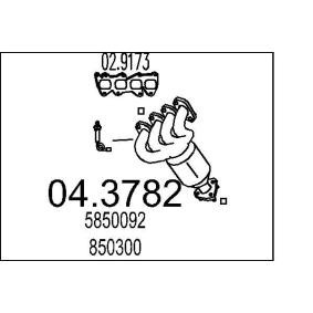 Katalysator 04.3782 von MTS günstig für 377,10 € online kaufen