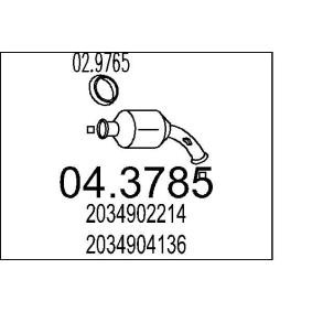 Katalysator 04.3785 von MTS günstig für 322,07 € online kaufen