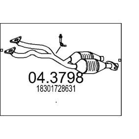 Katalysator 04.3798 von MTS günstig für 812,34 € online kaufen