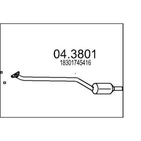 Katalysator 04.3801 von MTS günstig für 595,35 € online kaufen