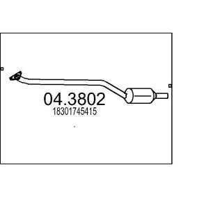 Katalysator 04.3802 von MTS günstig für 595,35 € online kaufen
