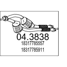 Katalysator 04.3838 von MTS günstig für 450,57 € online kaufen