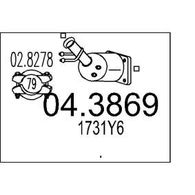 Katalysator 04.3869 von MTS günstig für 387,63 € online kaufen