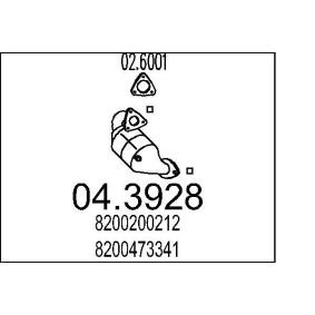 Katalysator 04.3928 von MTS günstig für 280,56 € online kaufen
