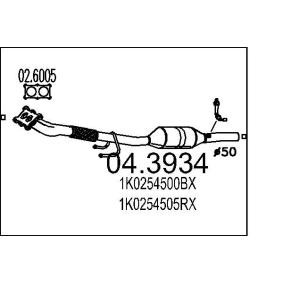 Katalysator 04.3934 von MTS günstig für 366,37 € online kaufen