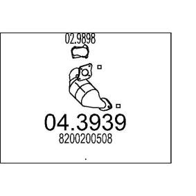 Katalysator 04.3939 von MTS günstig für 326,51 € online kaufen