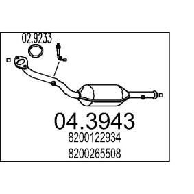Katalysator 04.3943 von MTS günstig für 258,66 € online kaufen