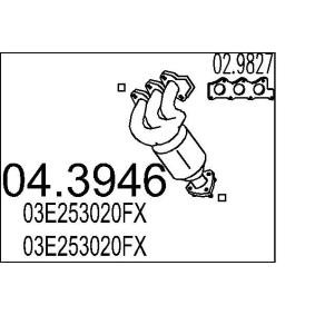 Katalysator 04.3946 von MTS günstig für 324,11 € online kaufen
