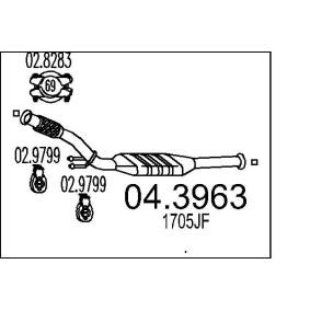 Katalysator 04.3963 von MTS günstig für 293,81 € online kaufen