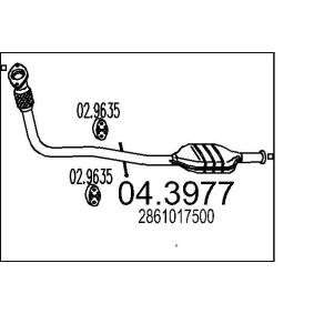 Katalysator 04.3977 von MTS günstig für 868,94 € online kaufen
