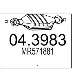 Compre Catalisador de MTS online para Pajero Sport I SUV (K7_, K9_) a preços moderados