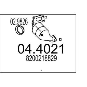 Katalysator 04.4021 von MTS günstig für 434,99 € online kaufen