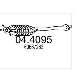 Katalysator 04.4095 von MTS günstig für 868,94 € online kaufen
