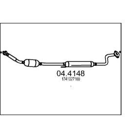 Katalysator 04.4148 von MTS günstig für 868,94 € online kaufen
