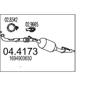 Katalysator 04.4173 von MTS günstig für 868,94 € online kaufen