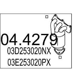 Katalysator 04.4279 von MTS günstig für 336,70 € online kaufen