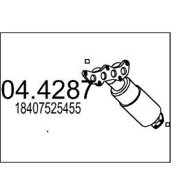 Katalysator 04.4287 von MTS günstig für 868,94 € online kaufen
