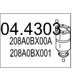 Katalysator 04.4303 von MTS günstig für 254,94 € online kaufen