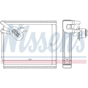 Acquista Evaporatore climatizzatore da NISSENS 92291 a buon mercato per soli 40,35 €