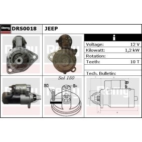 Compre Motor de arranque da DELCO REMY DRS0018 a um preço baixo por 652,40 €