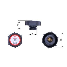 Compre Tampa de fecho, recipiente de líquido de refrigeração da GATES RC243 a um preço baixo por 11,59 €