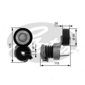 Spannrolle, Keilrippenriemen T39021 von GATES günstig für 36,84 € online kaufen