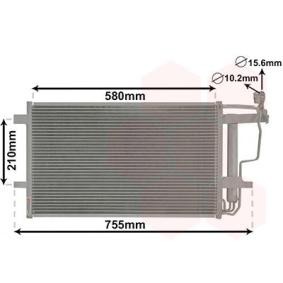 Compre Condensador de aire acondicionado de VAN WEZEL online para 3 Sedán (BL) a precios moderados