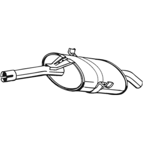 Endschalldämpfer 247-035 von BOSAL günstig für 58,99 € online kaufen