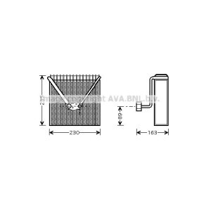 Compre Evaporador de aire acondicionado de PRASCO online para A2 (8Z0) a precios moderados