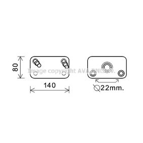Achetez des Radiateur d'huile de boite de vitesse automatique PRASCO AU3205 à prix pour 346,49 €