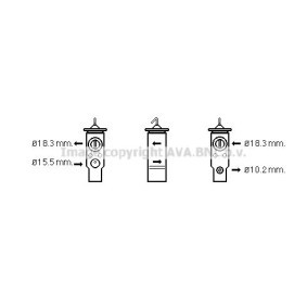 Expansionsventil, Klimaanlage BW1359 von PRASCO günstig für 57,71 € online kaufen