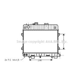 Kühler, Motorkühlung BW2067 von PRASCO günstig für 224,42 € online kaufen