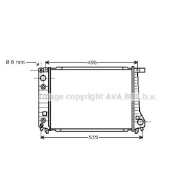 Kühler, Motorkühlung BW2087 von PRASCO günstig für 125,29 € online kaufen