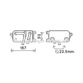 Comprar Radiador de aceite, transmisión automática de PRASCO BW3396 a bajo precio de 195,27 €